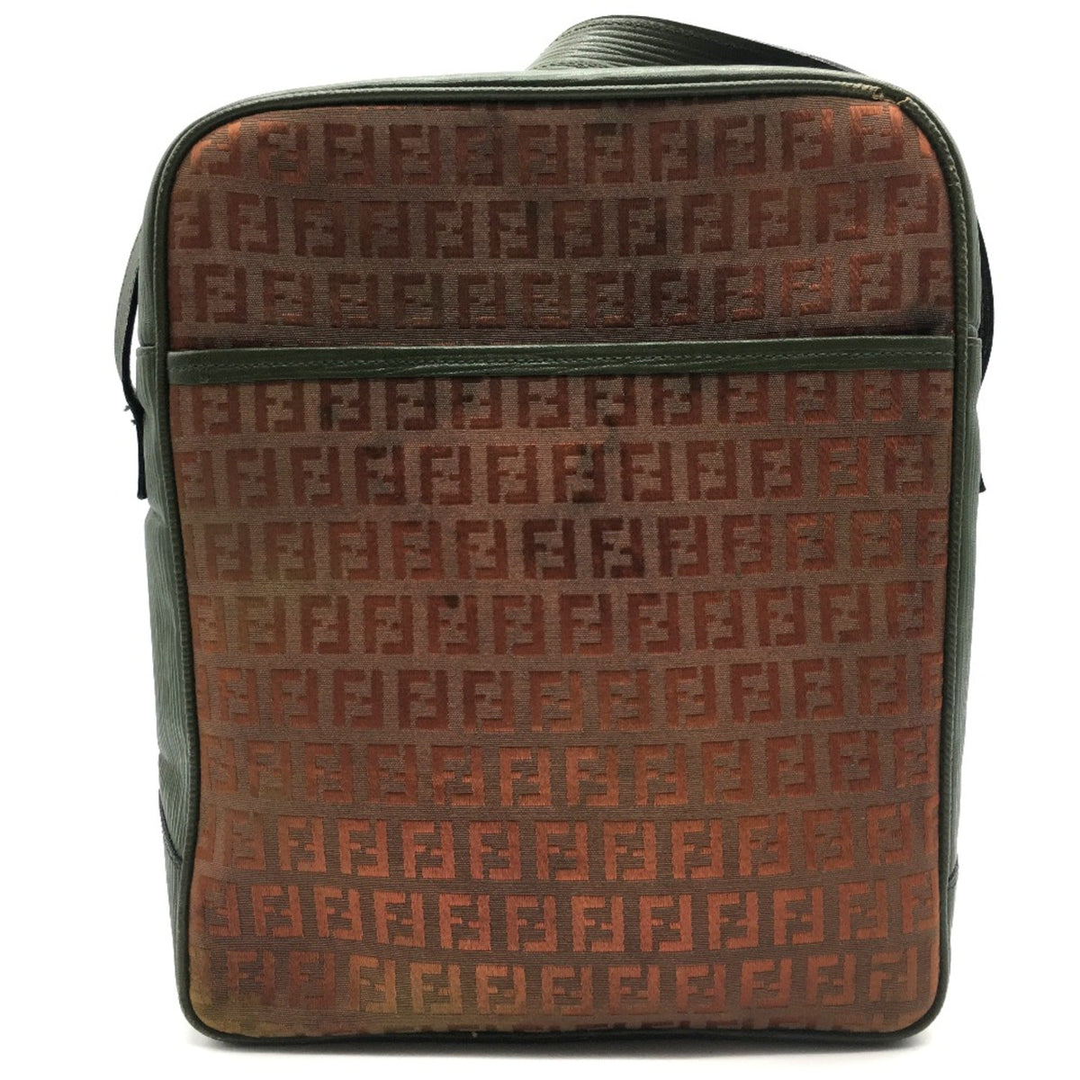 Front Pocket Messenger Bag Zucchino Coated Canvas Medium