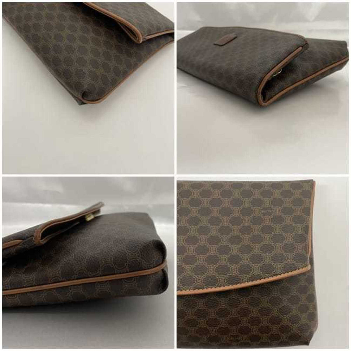 Vintage Duffle Bag Macadam Coated Canvas Large