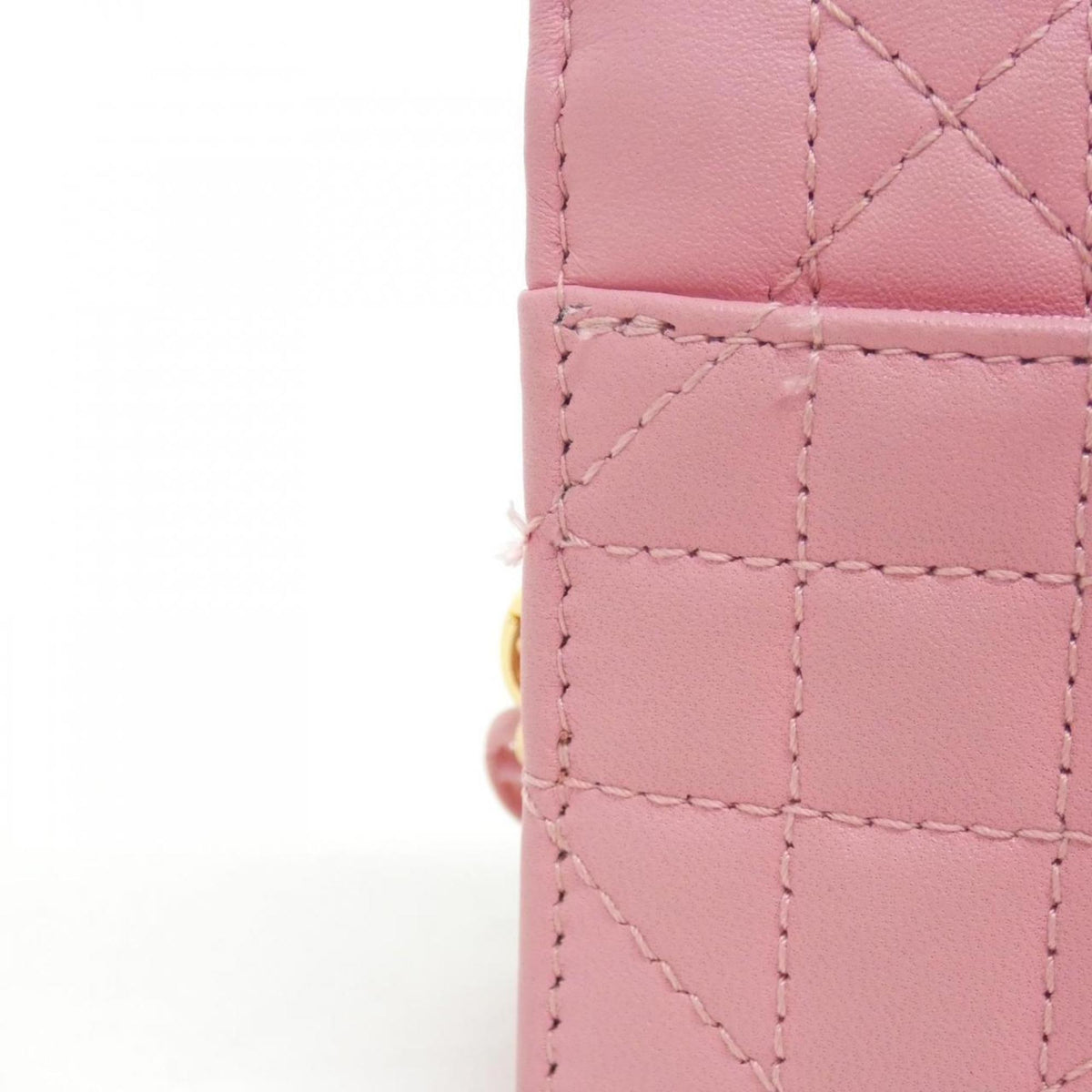 Miss Caro Flap Bag Cannage Quilt Calfskin Mini