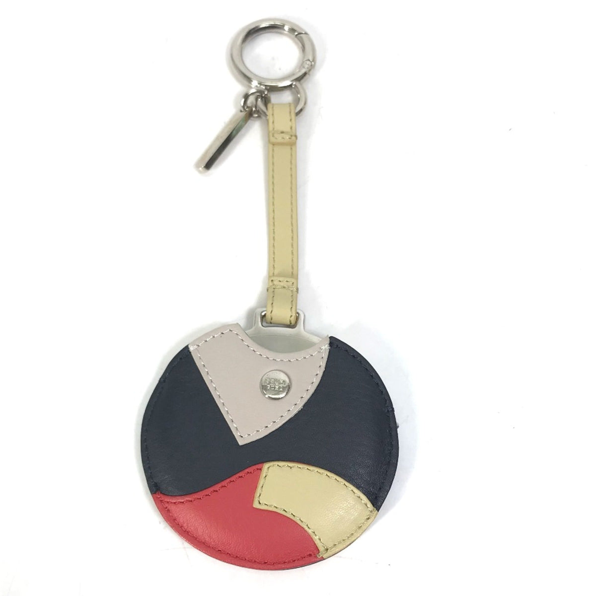 Key Ring Charm Leather Black Handbag Charm