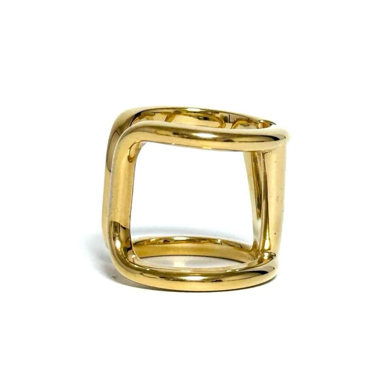 V Signature Ring Metal