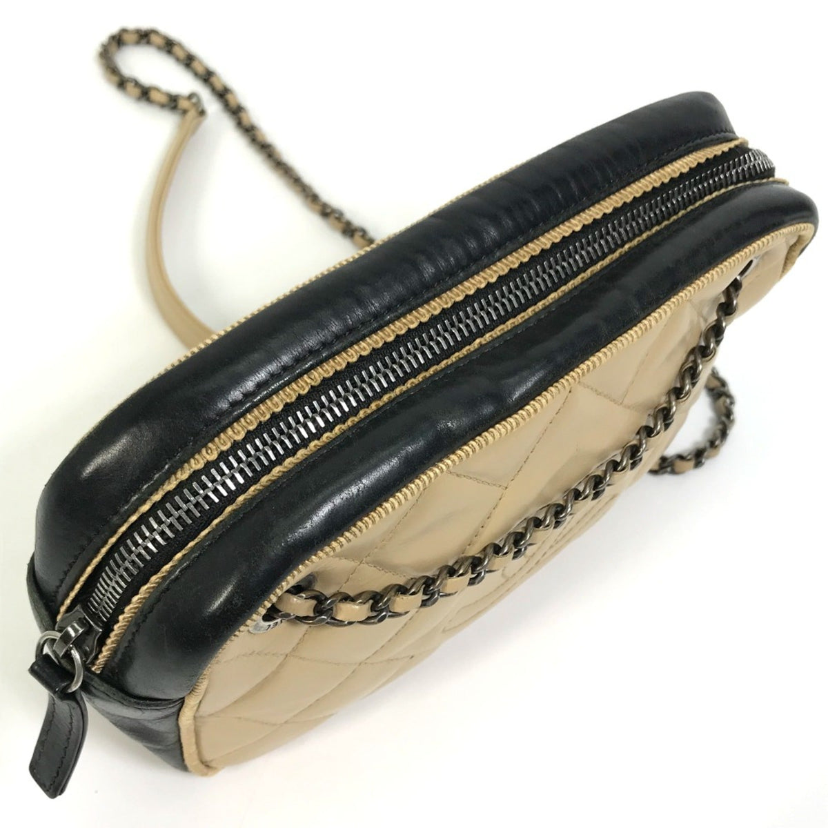 Ballerine Camera Case Bag Quilted Calfskin Small