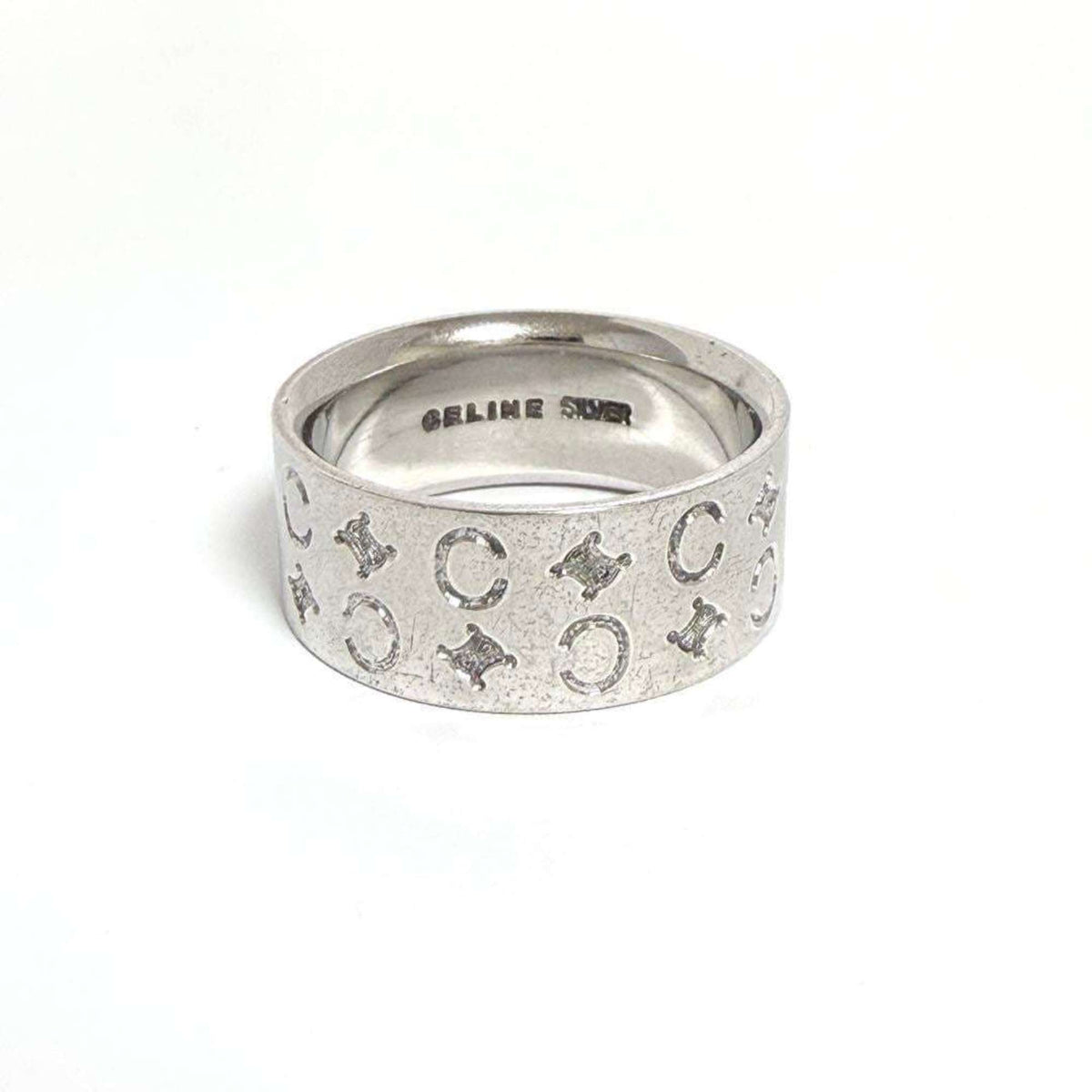Macadam Wide Ring Sterling Silver