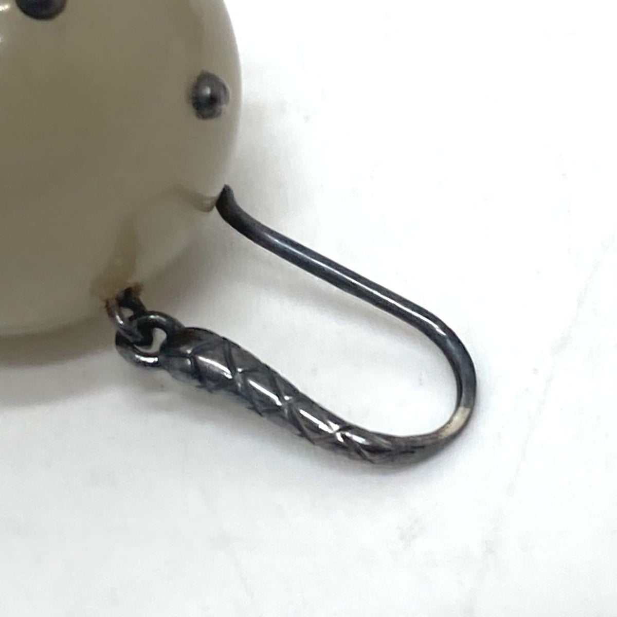 Earrings Silver-Tone Metal