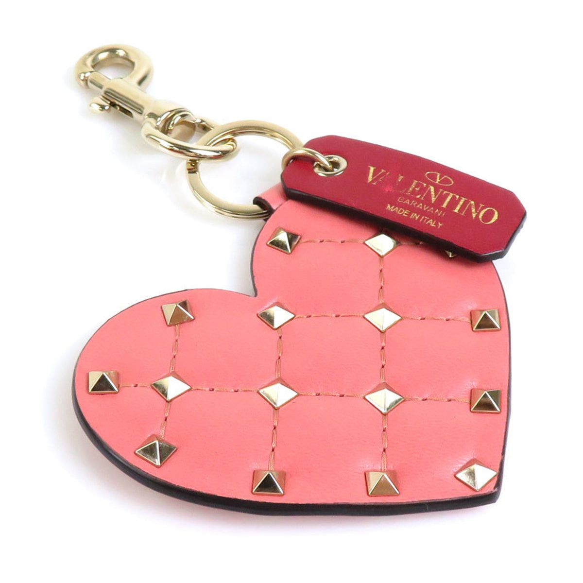 Handbag Charm Pink Leather