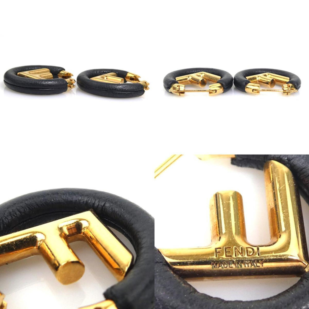 Earrings Gold-Tone Metal