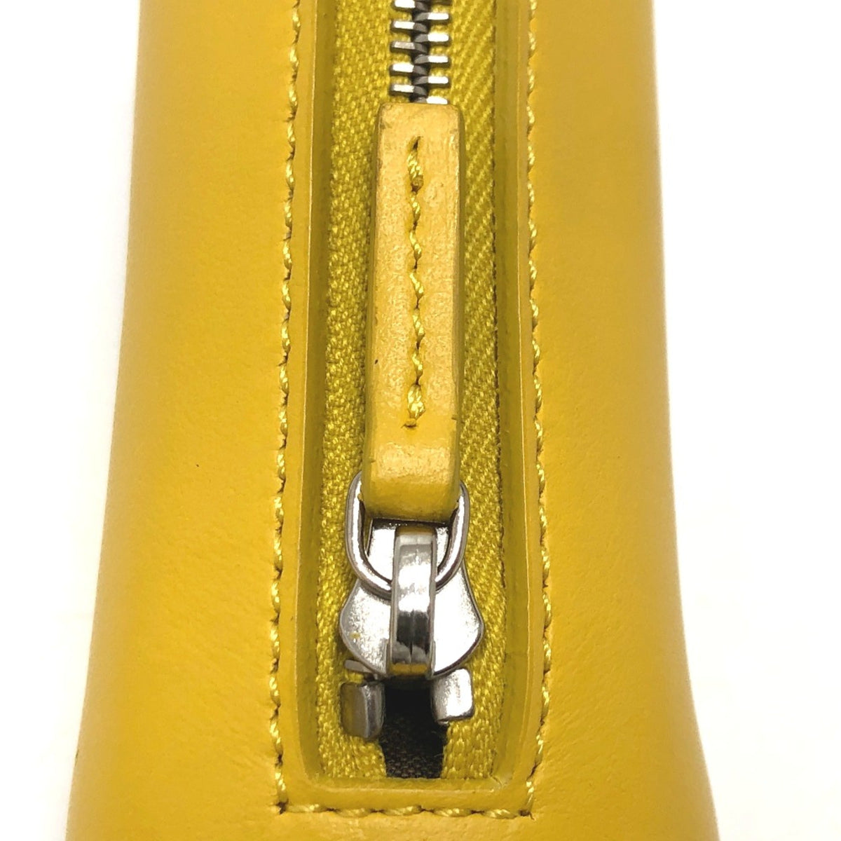 Charm Yellow Leather Handbag Charm