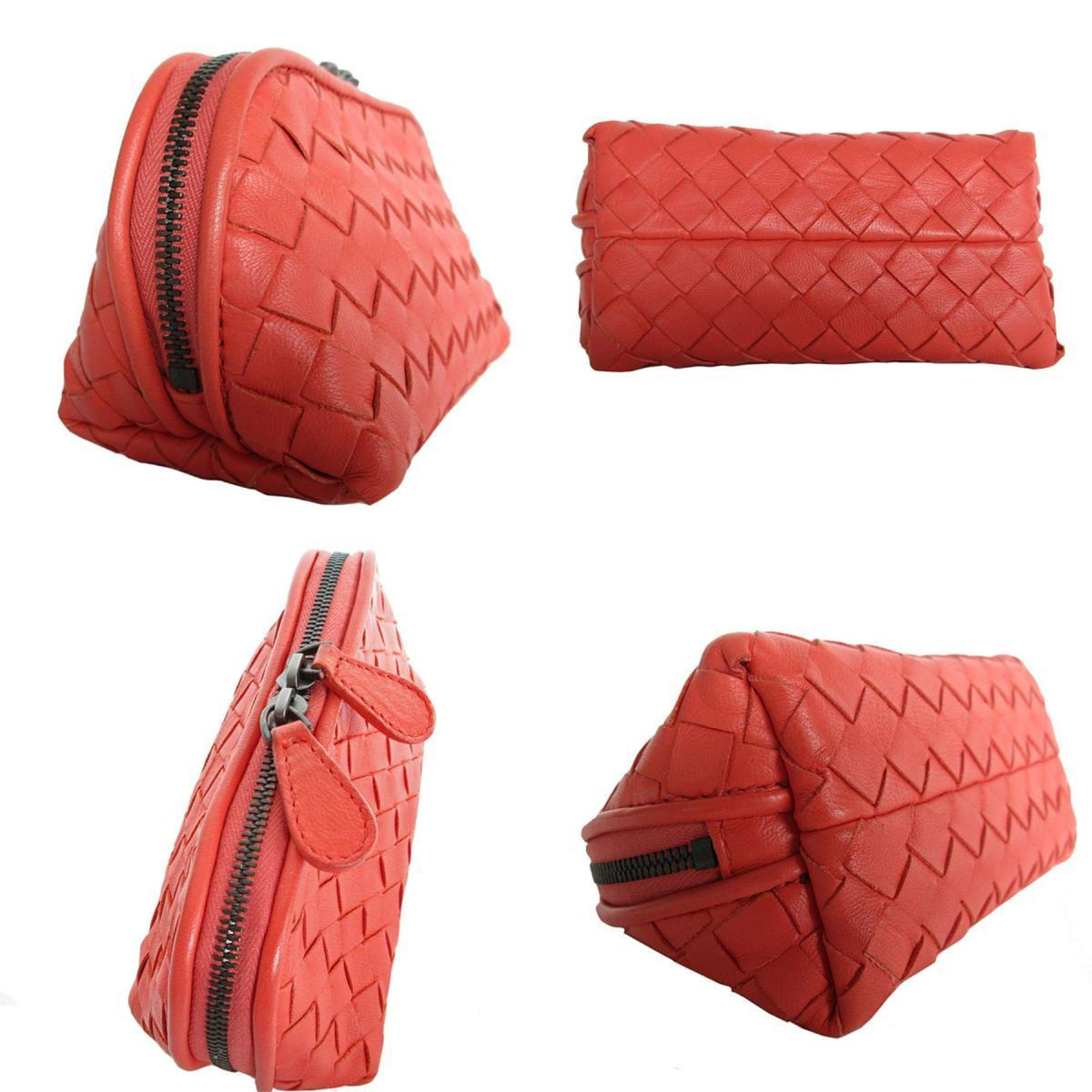 Box Knot Clutch Intrecciato Nappa Small