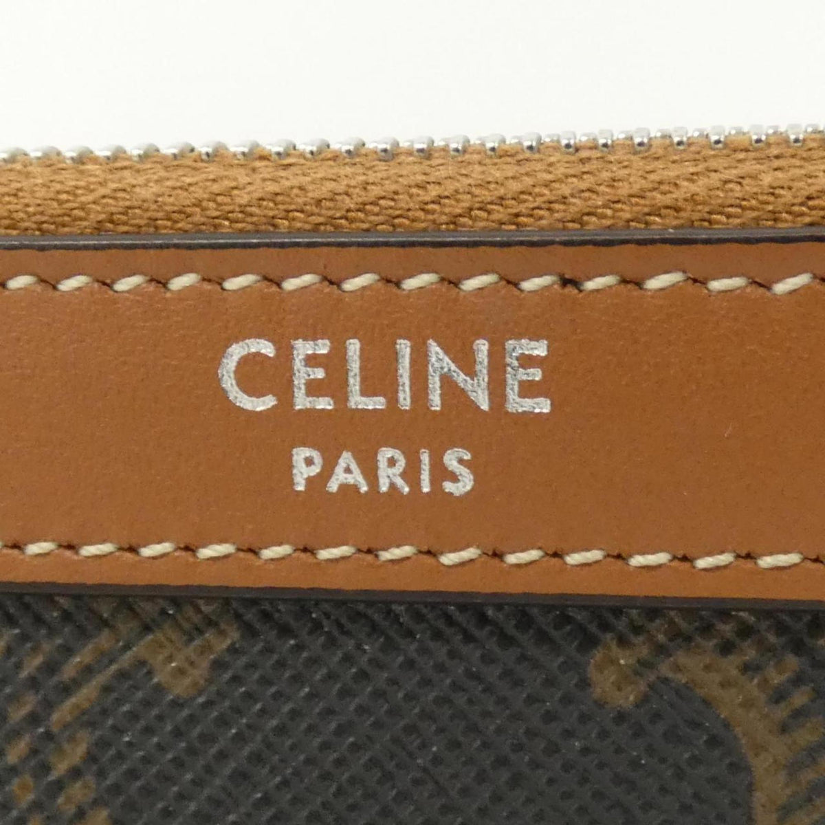 Wallet on Strap Triomphe Coated Canvas