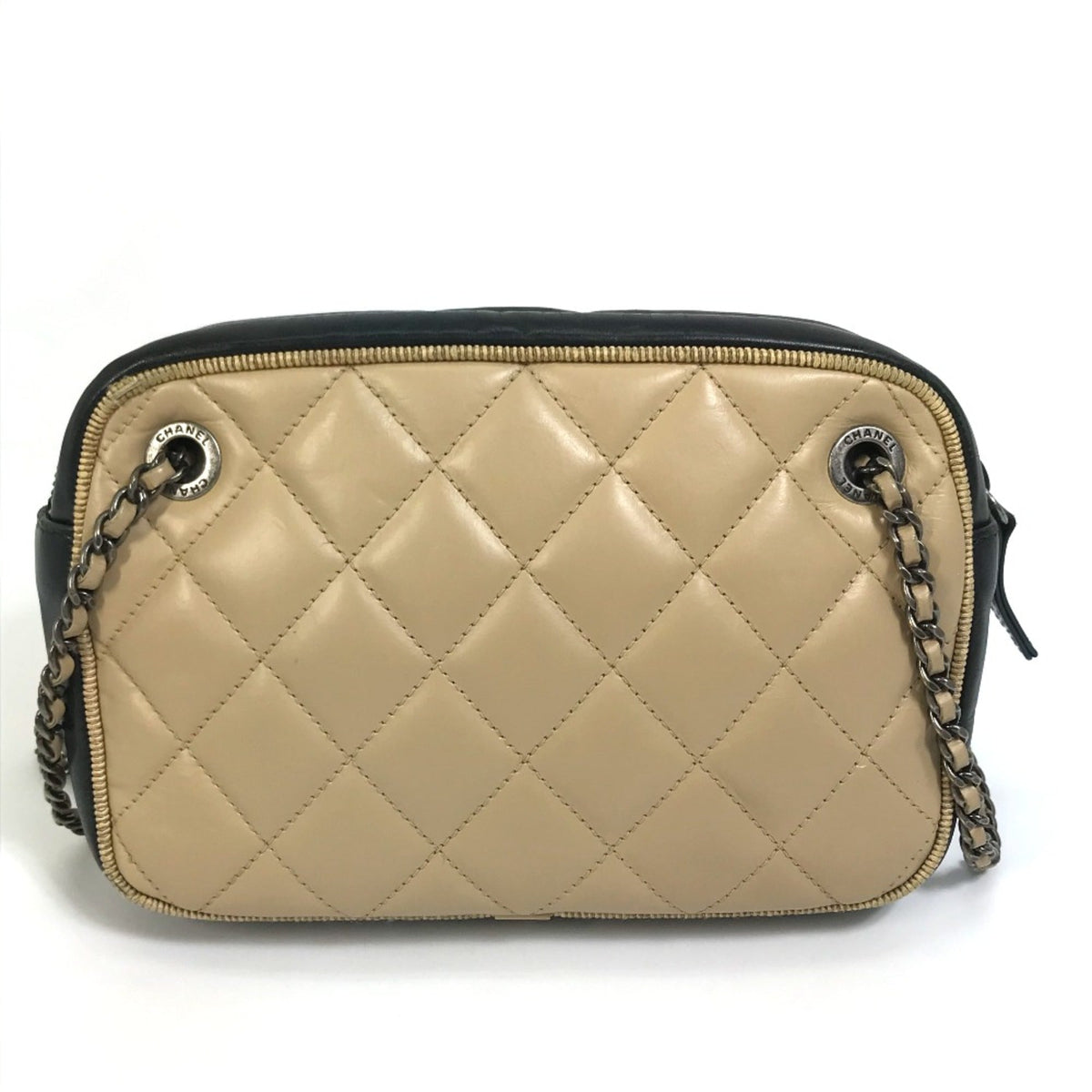 Ballerine Camera Case Bag Quilted Calfskin Small