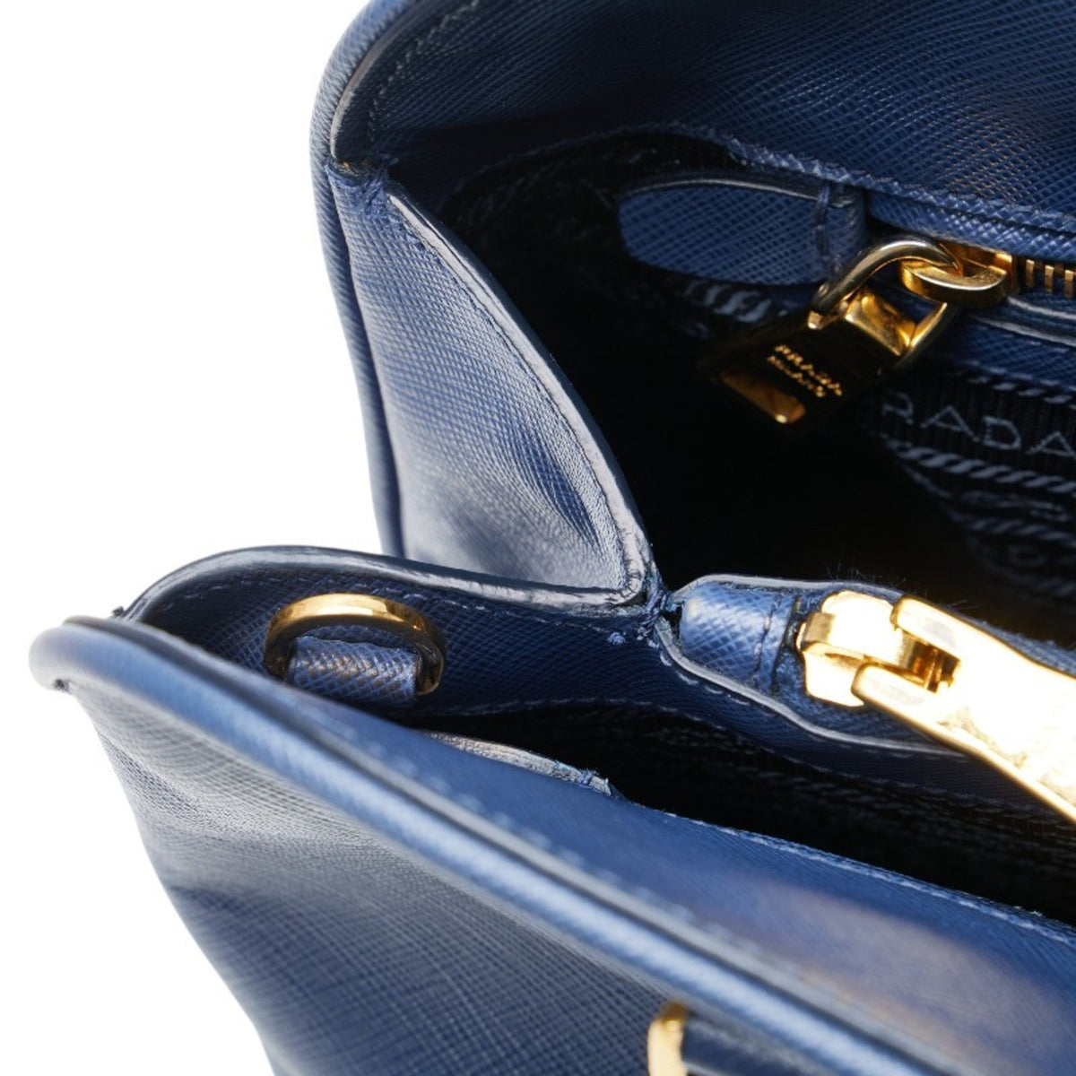 Open Promenade Bag Saffiano Leather Large