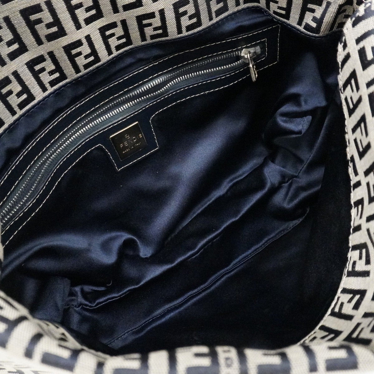 Double Flap Bag Zucchino Canvas Medium