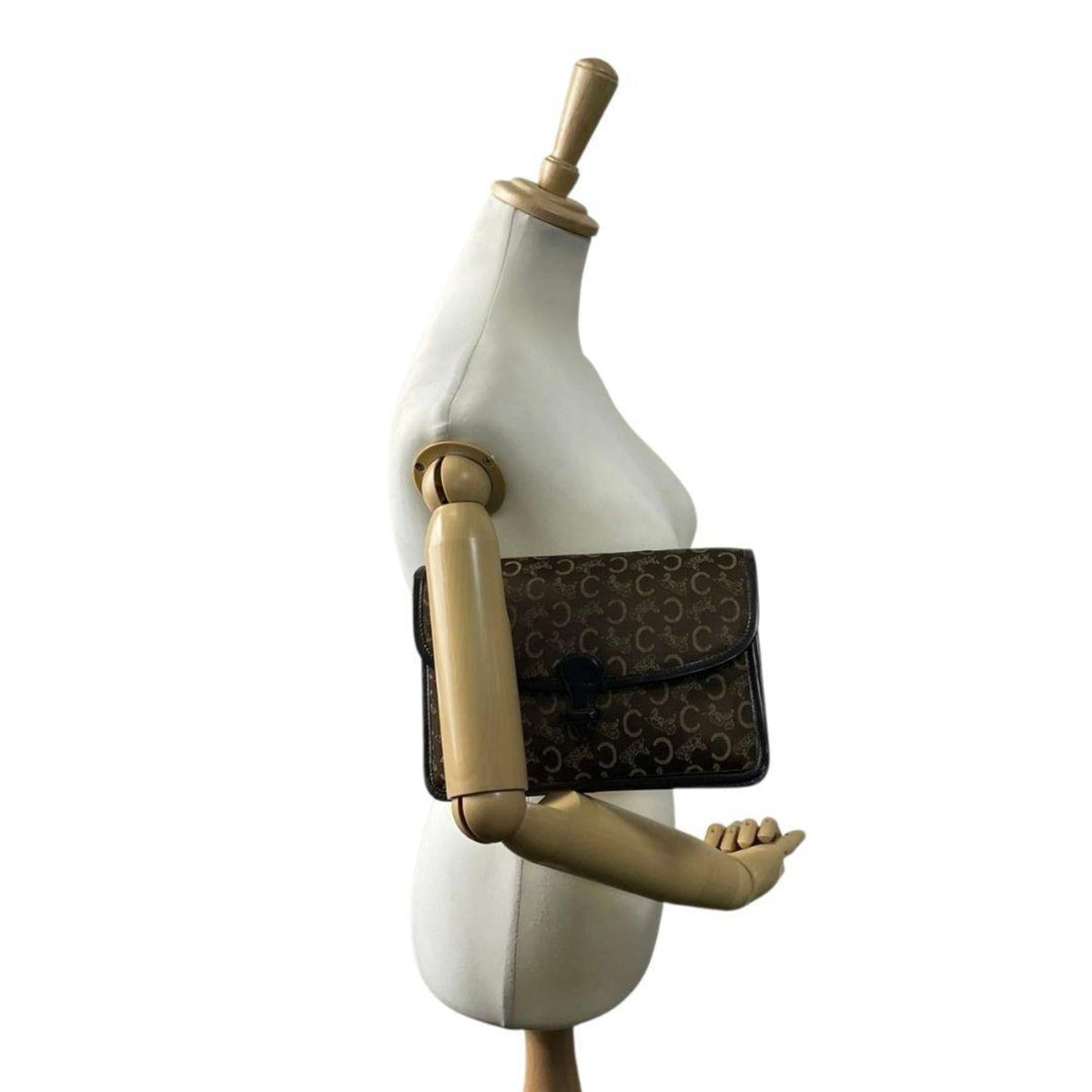 Messenger Bag Triomphe Coated Canvas Medium