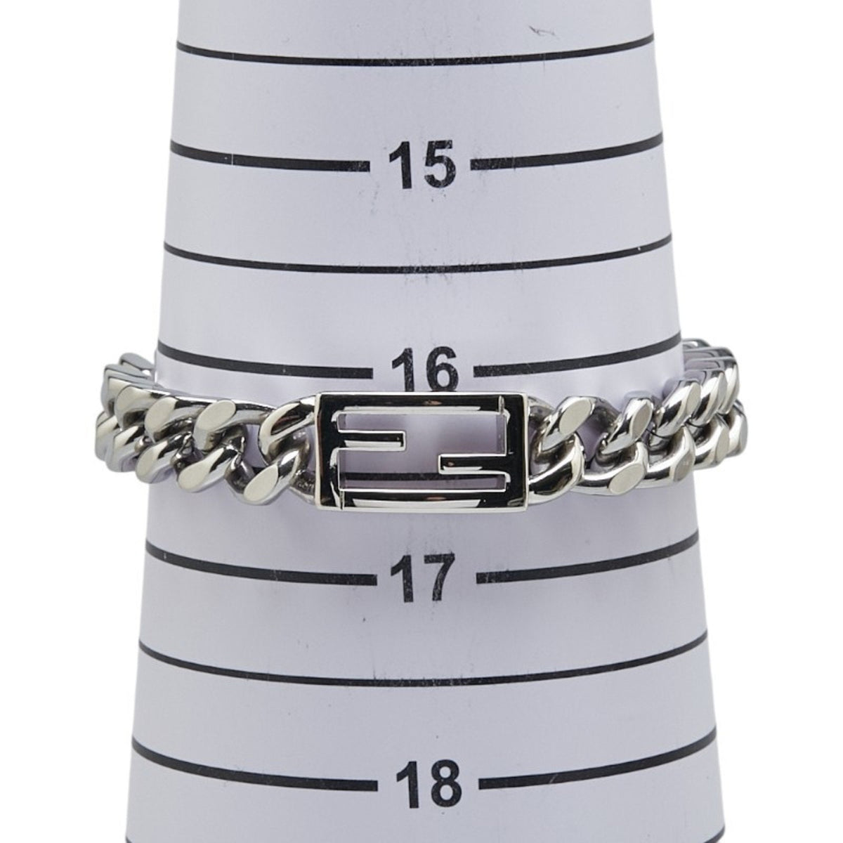 Baguette Chain Bracelet Sterling Silver