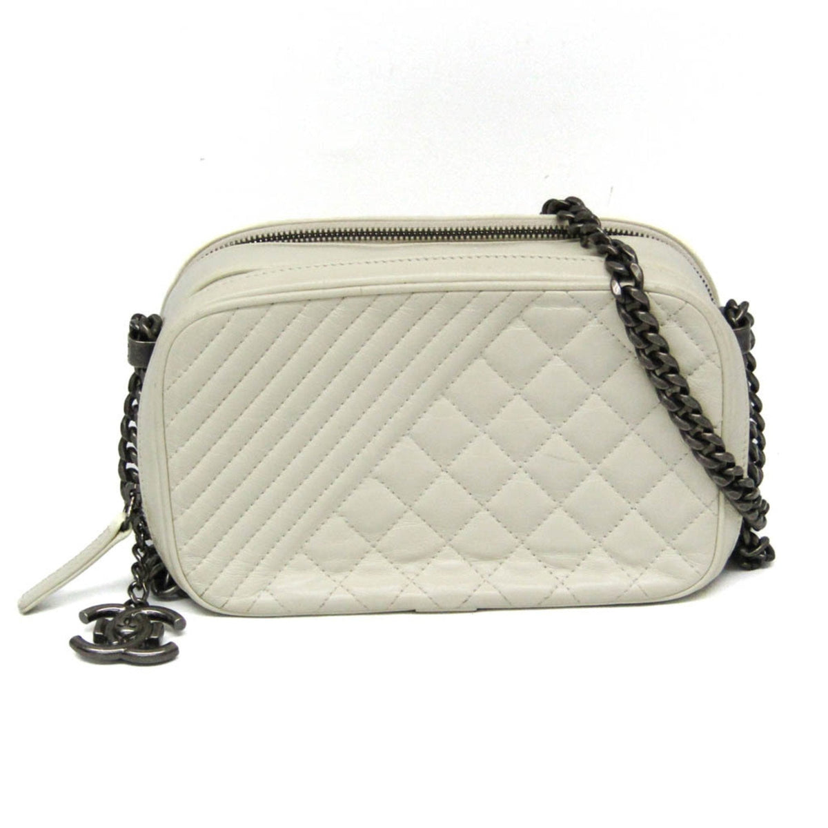 Coco Boy Camera Bag Quilted Leather Small