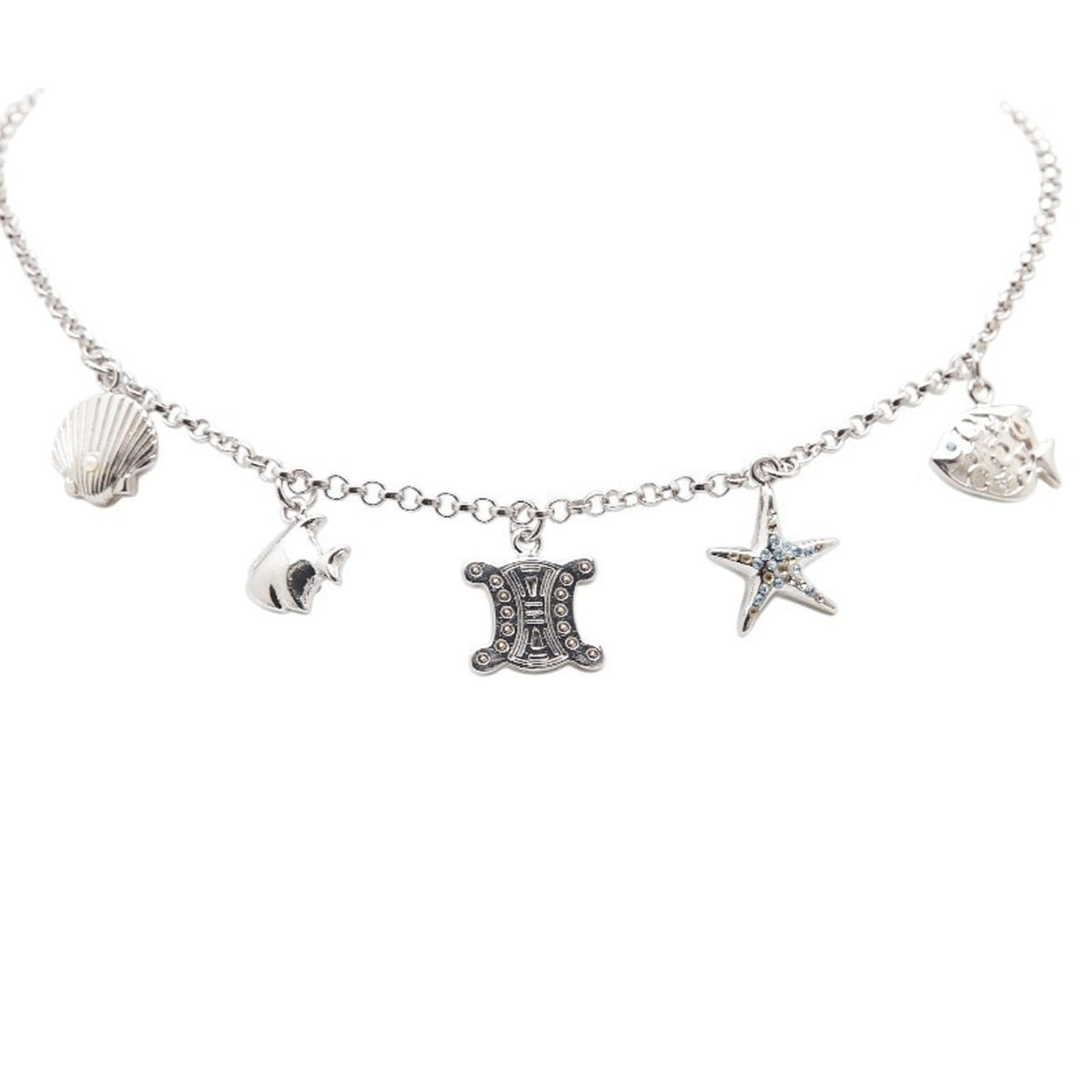 Pendant Necklace With Rhinestone