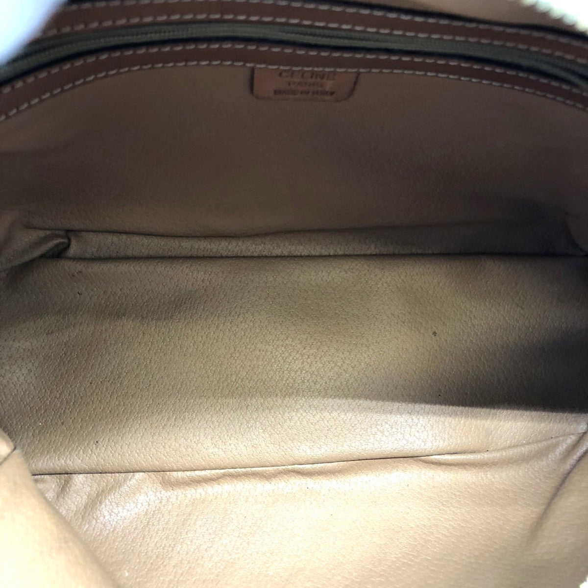 Vintage Duffle Bag Macadam Coated Canvas Large