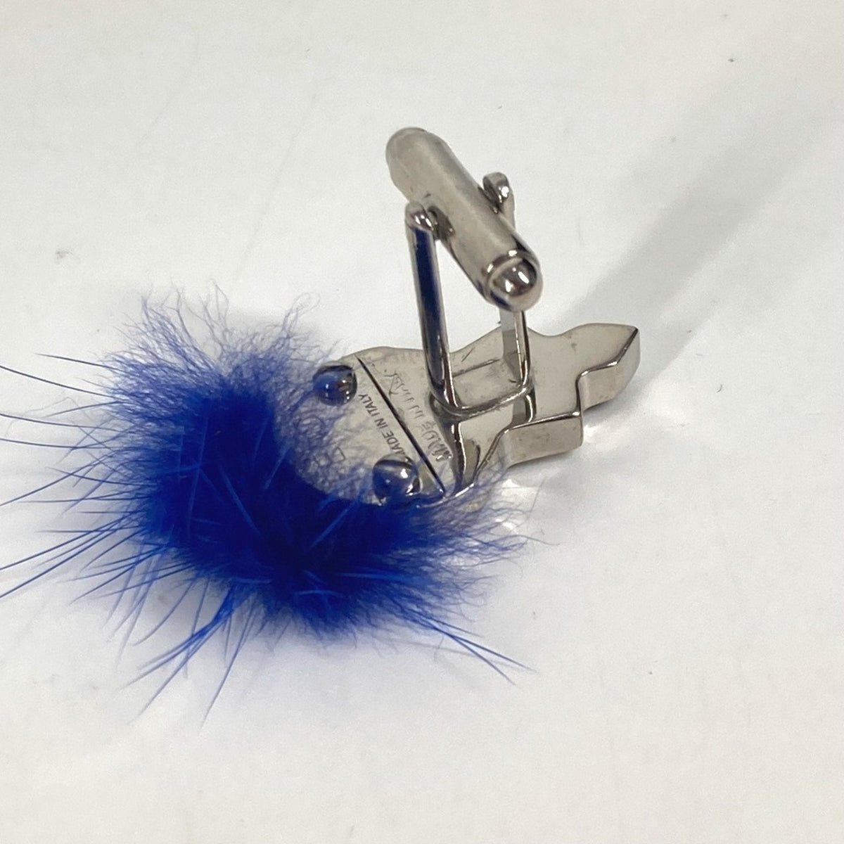 Cufflinks Metal Blue and Silver Bracelet