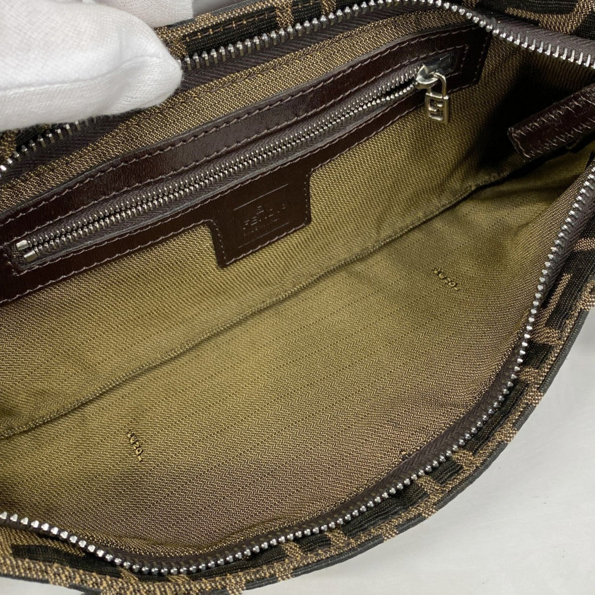 Baguette Bag Zucca Canvas