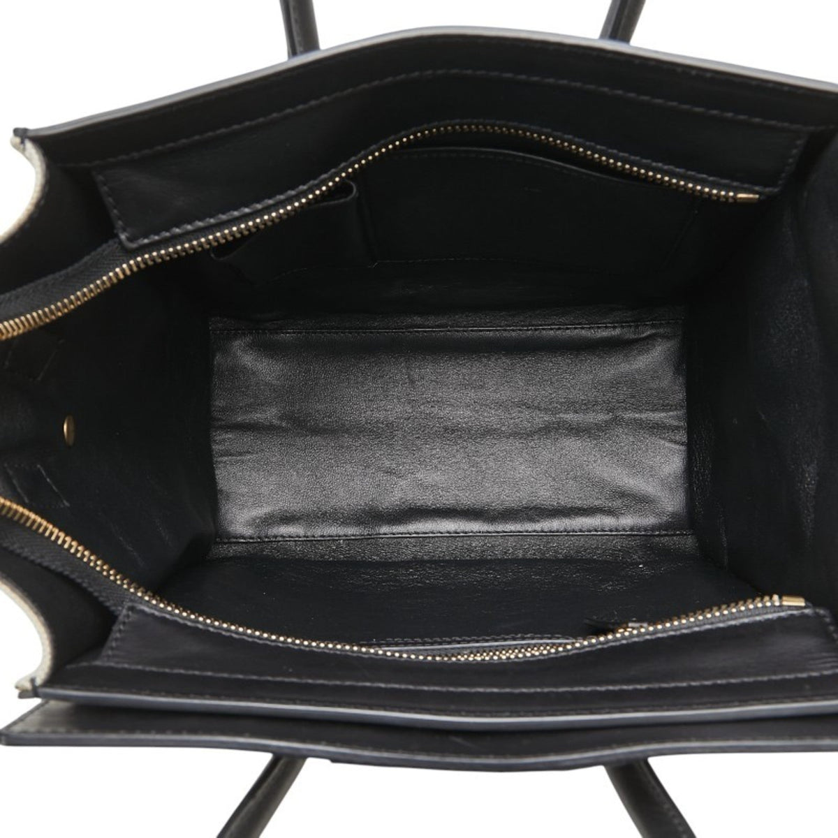 Luggage Bag Canvas and Leather Micro