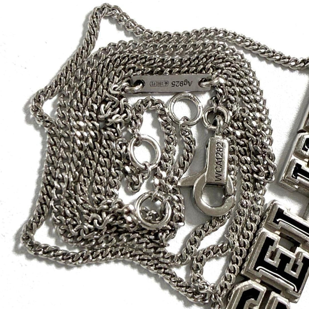Pendant Necklace Sterling Silver with