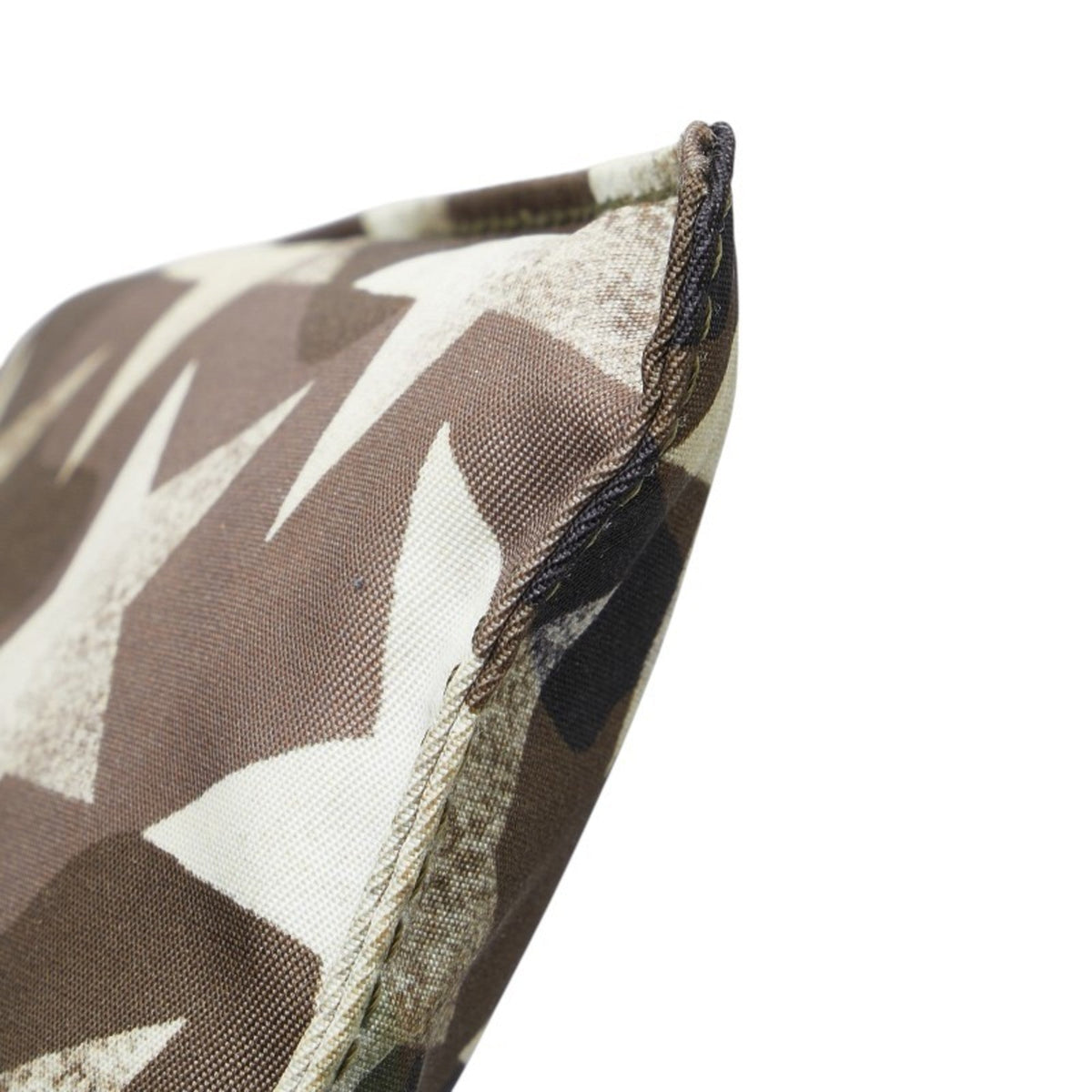 Camustars Zip Pouch Denim with Leather Applique
