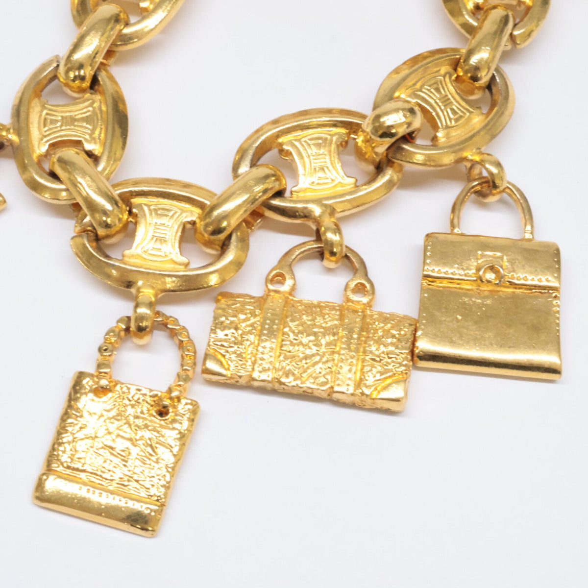 Charm Bracelet Metal Gold