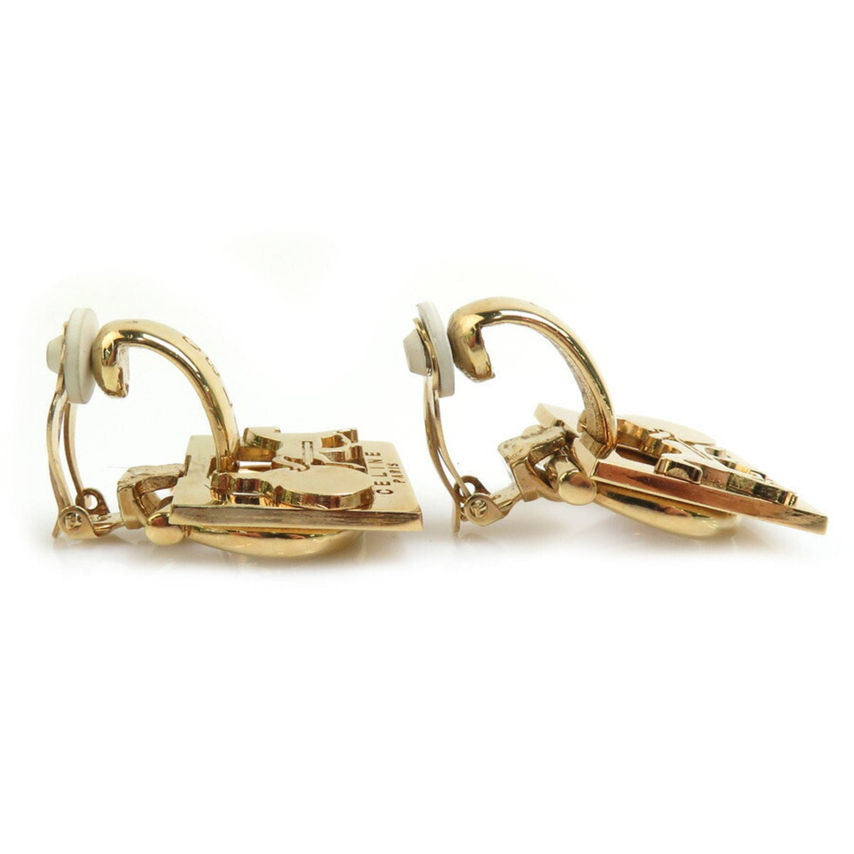 Earrings Gold-Tone Metal