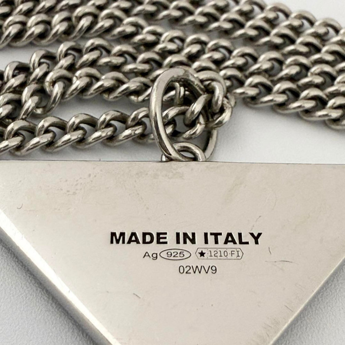 Pendant Necklace Sterling Silver