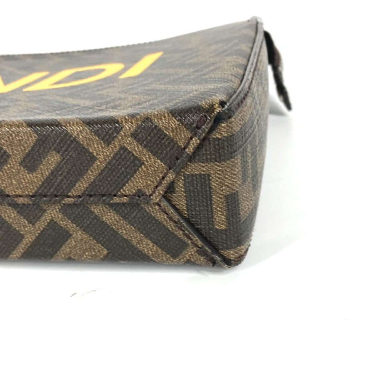Logo Camera Case Bag Zucca Coated Canvas Medium
