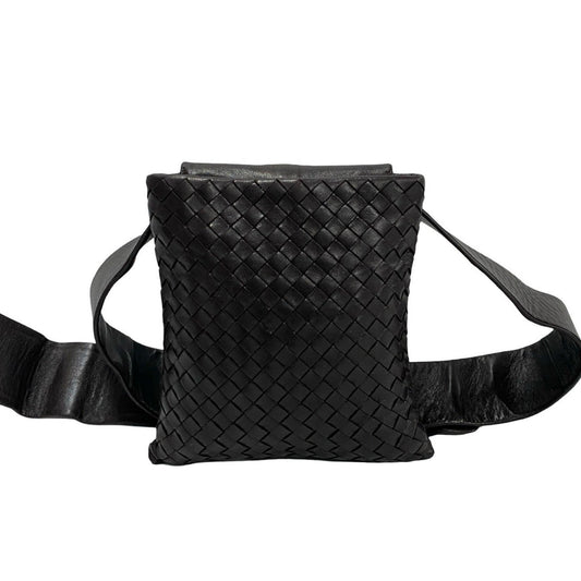 Virgule Shoulder Bag Intrecciato Nappa Small