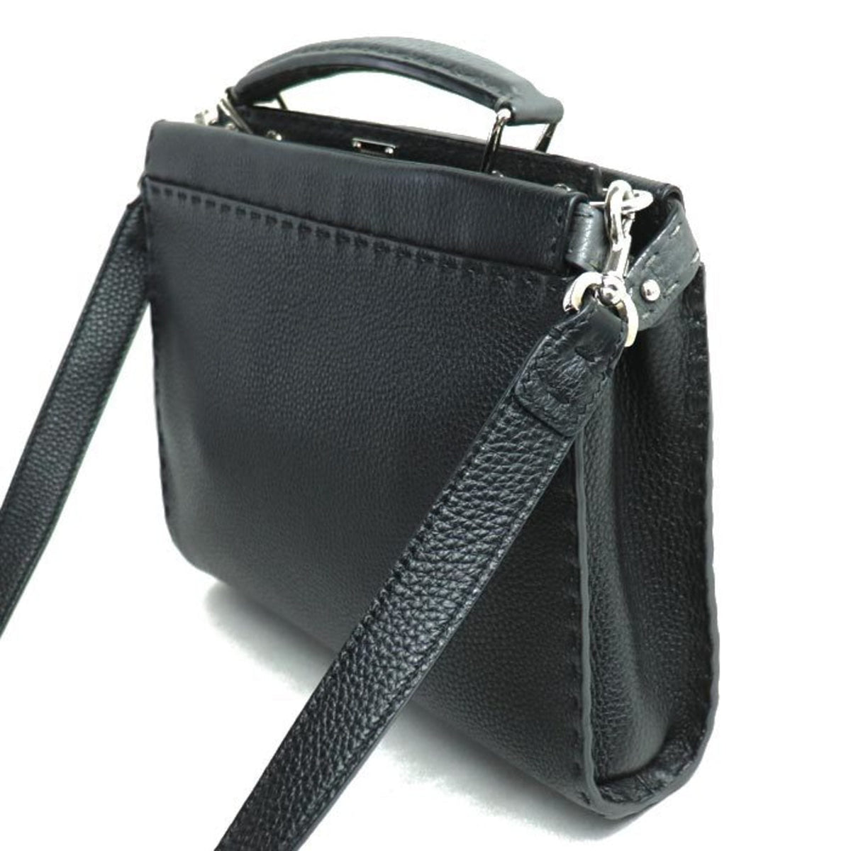 Peekaboo ISeeU Bag Printed Leather Mini