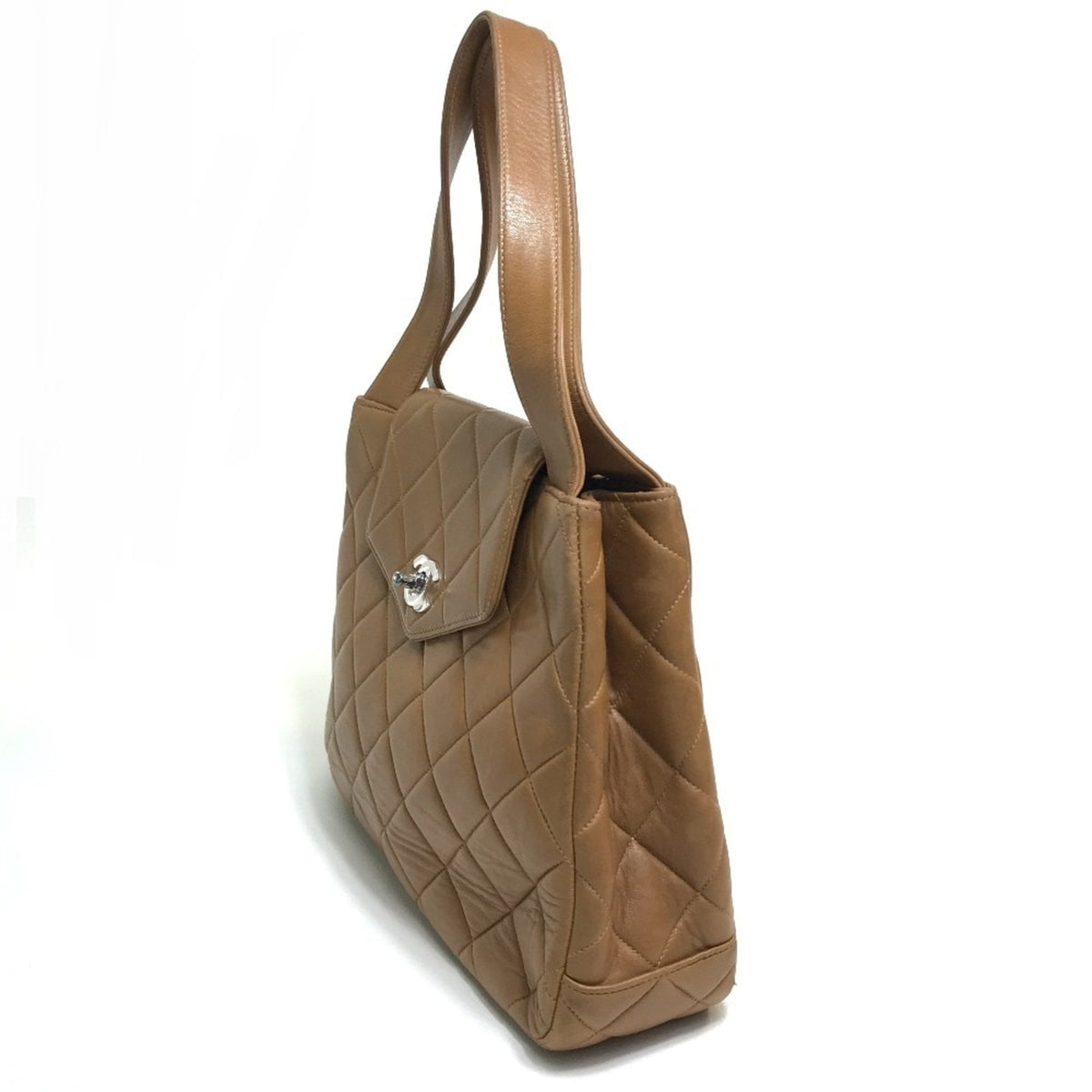 Vintage CC Shoulder Bag Quilted Lambskin Medium