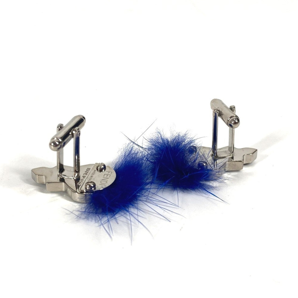 Cufflinks Metal Blue and Silver Bracelet