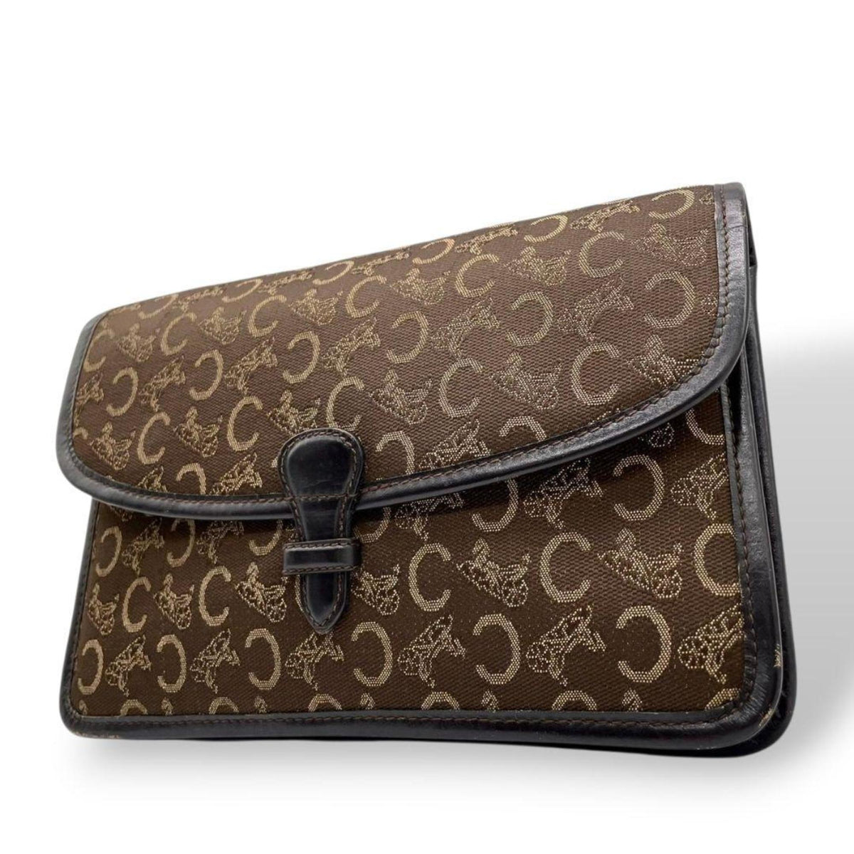 Messenger Bag Triomphe Coated Canvas Medium
