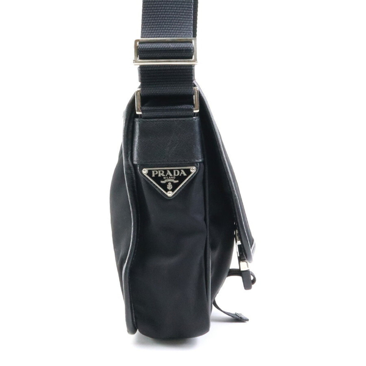 Buckle Messenger Bag Tessuto Small