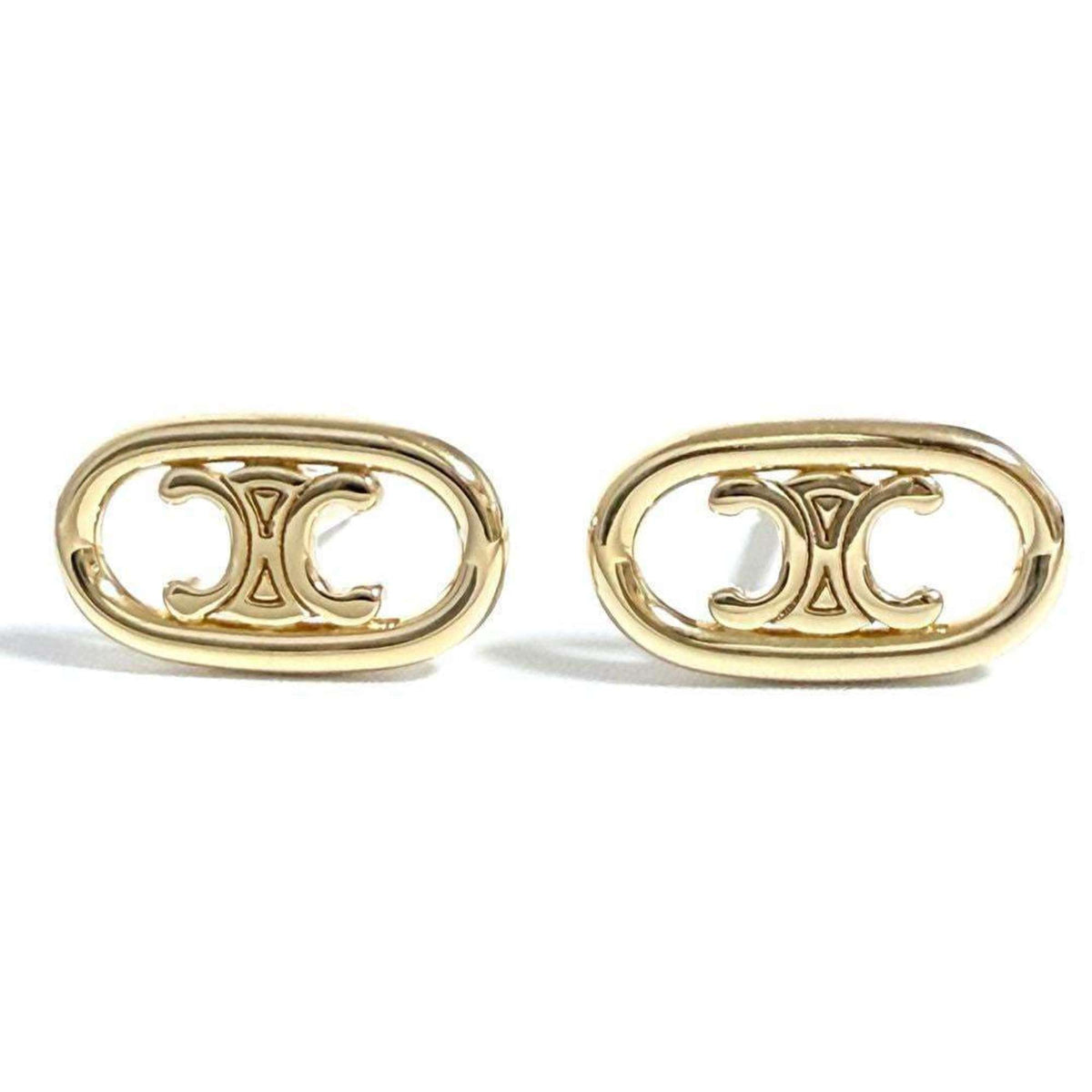 Earrings Stud 18K Yellow Gold