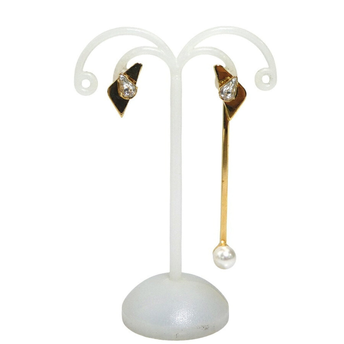 Pearl Earrings Metal and Pearl