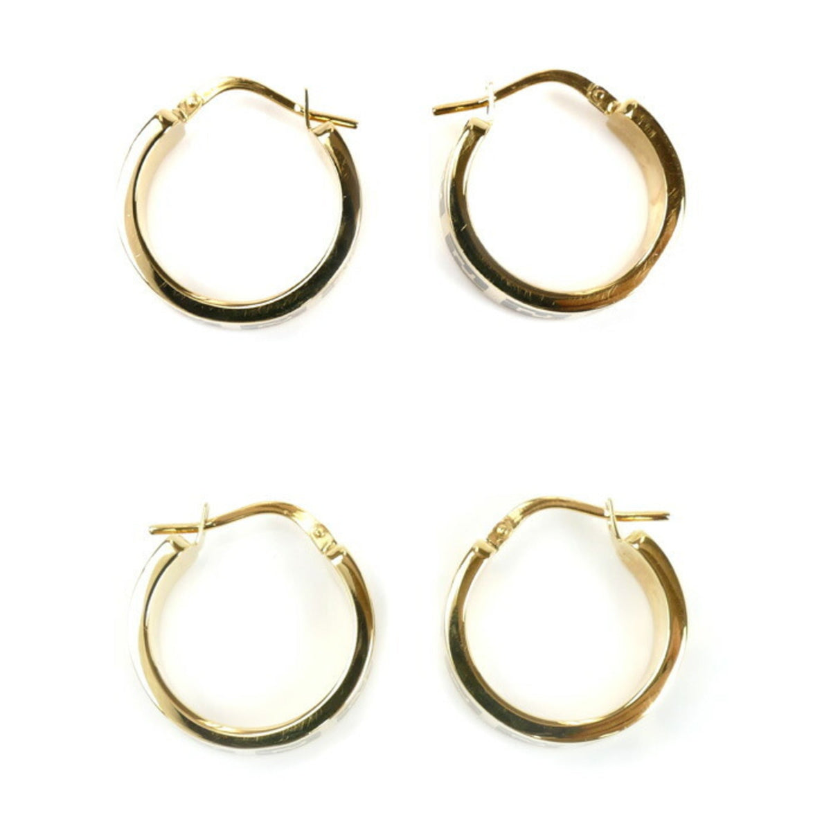 Earrings Gold-Tone Metal