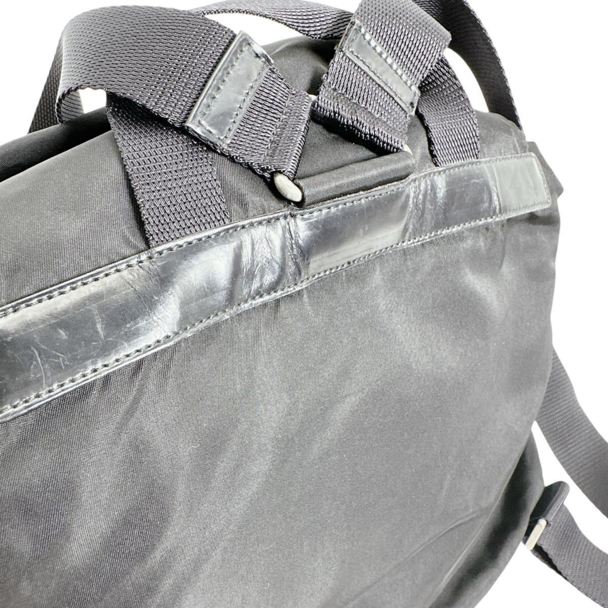 Double Front Pocket Backpack Tessuto Small
