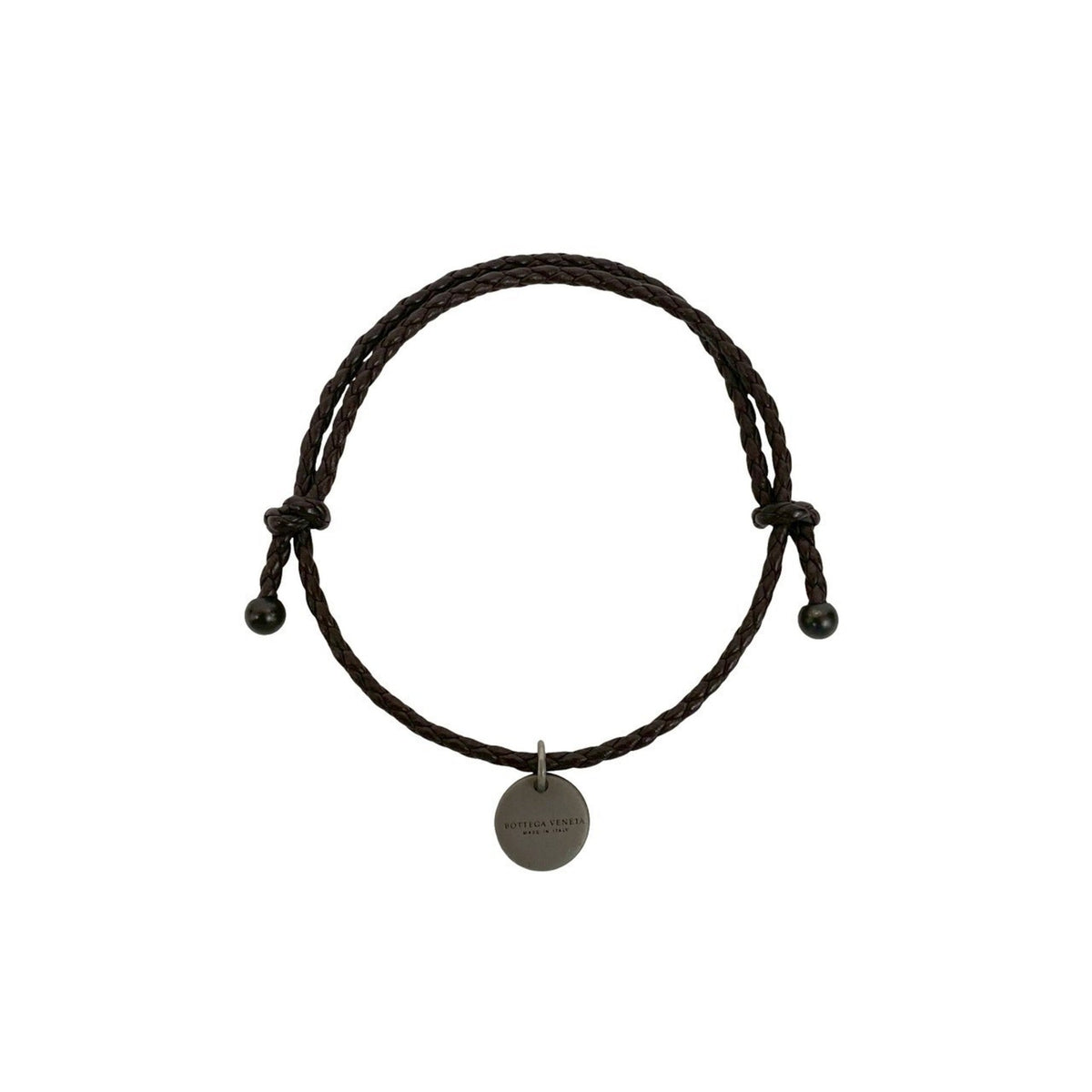 Charm Bracelet Leather Brown