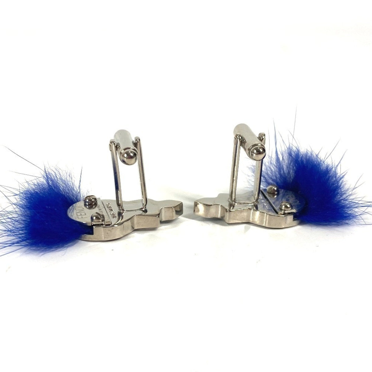 Cufflinks Metal Blue and Silver Bracelet