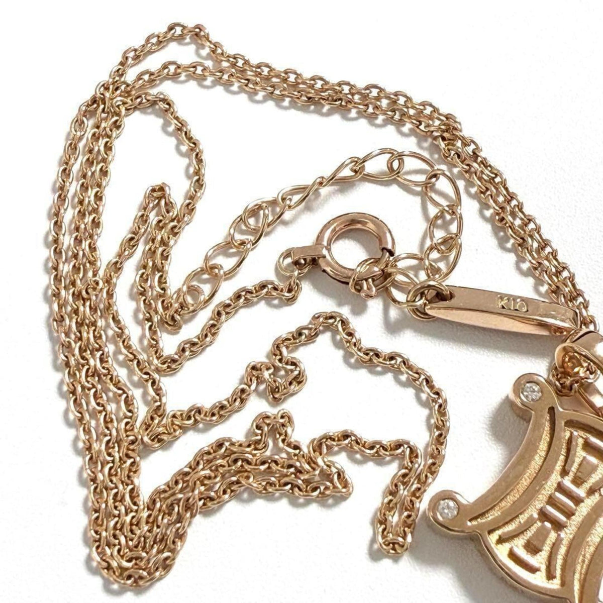 Pendant Necklace 10K Rose Gold Madakam