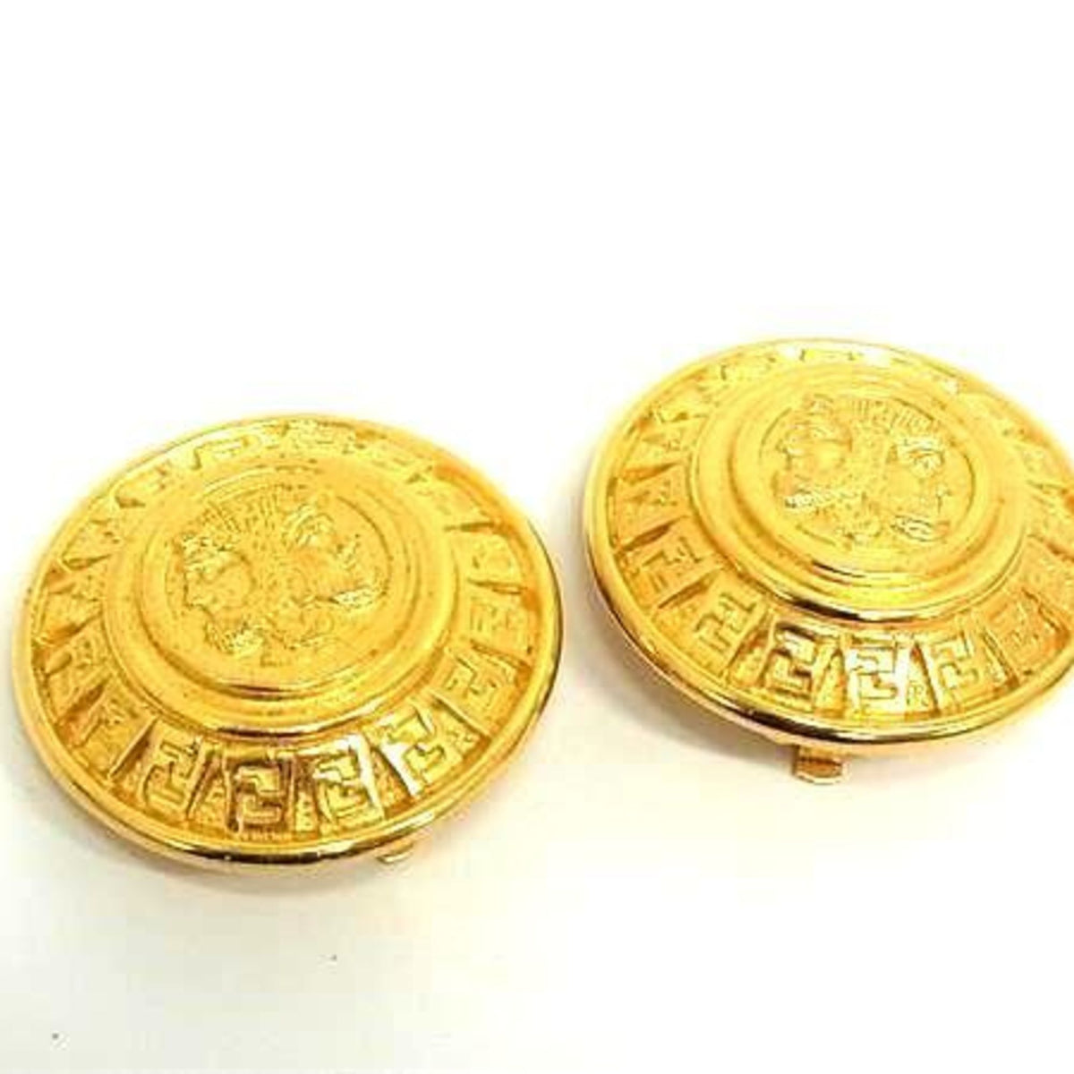 Clip-On Earrings Clip-On Gold-Tone Metal