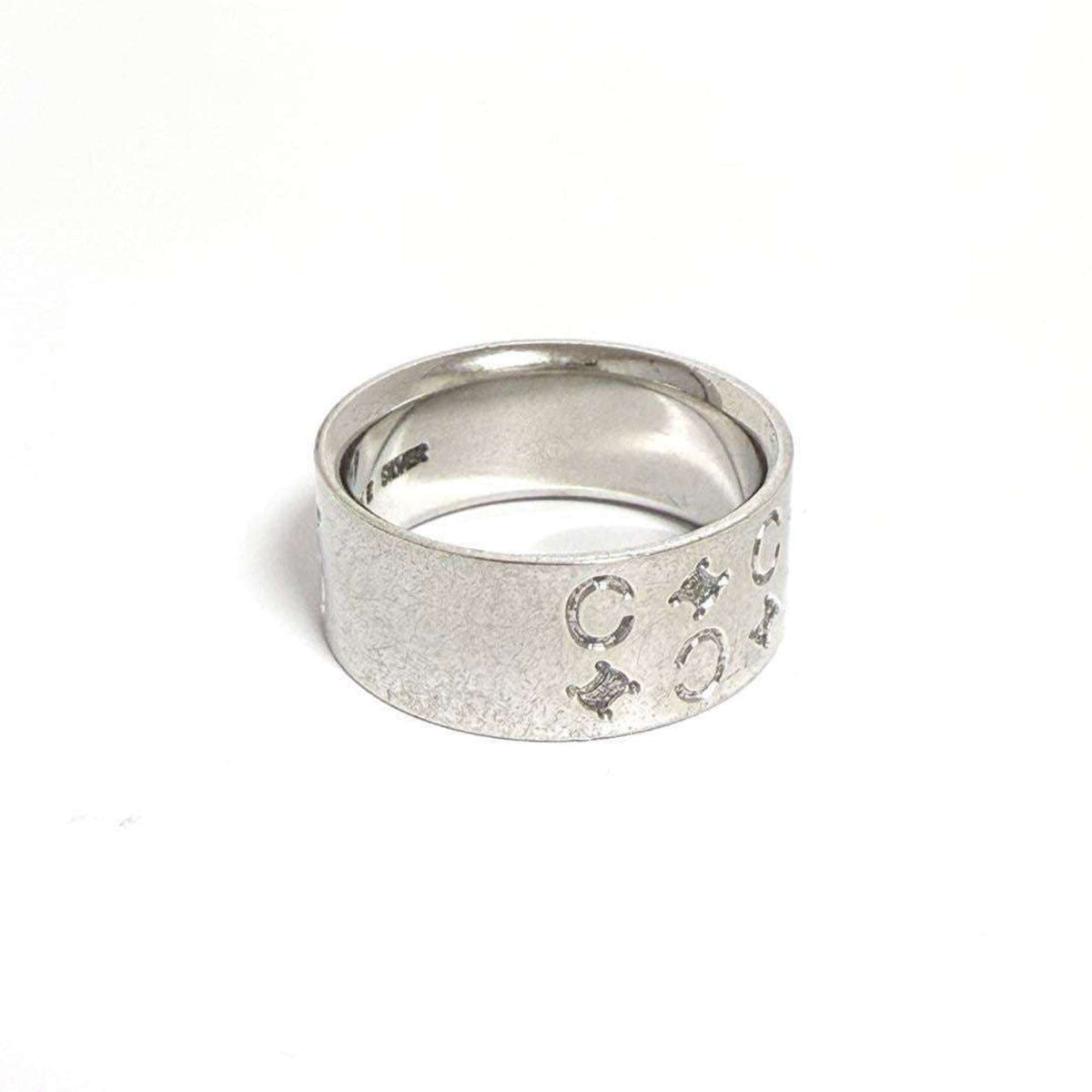 Macadam Wide Ring Sterling Silver