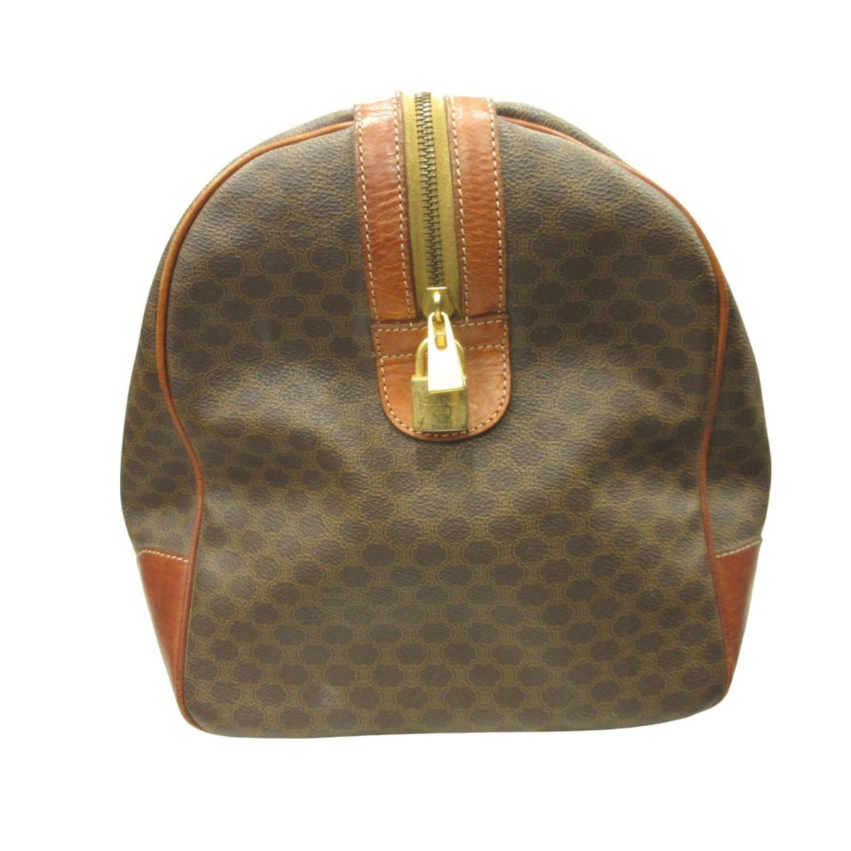 Vintage Duffle Bag Macadam Coated Canvas Large