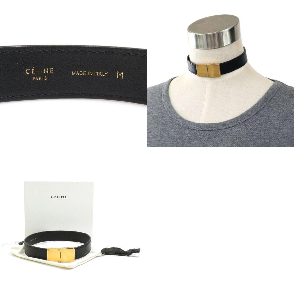 Necklace Leather Black