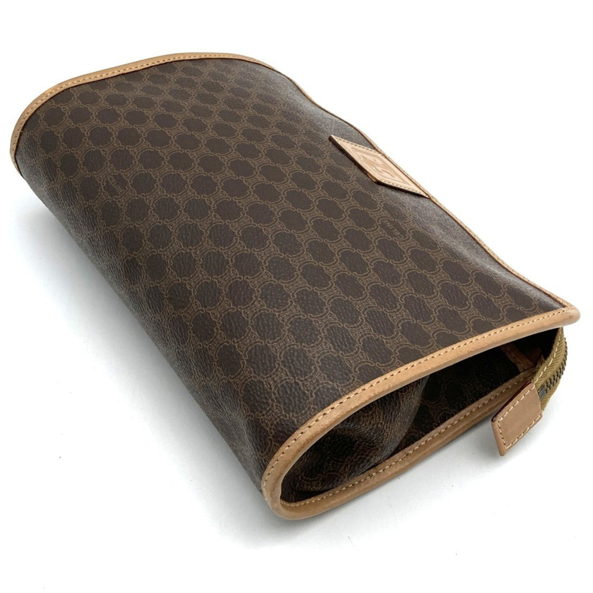 Vintage Duffle Bag Macadam Coated Canvas Medium