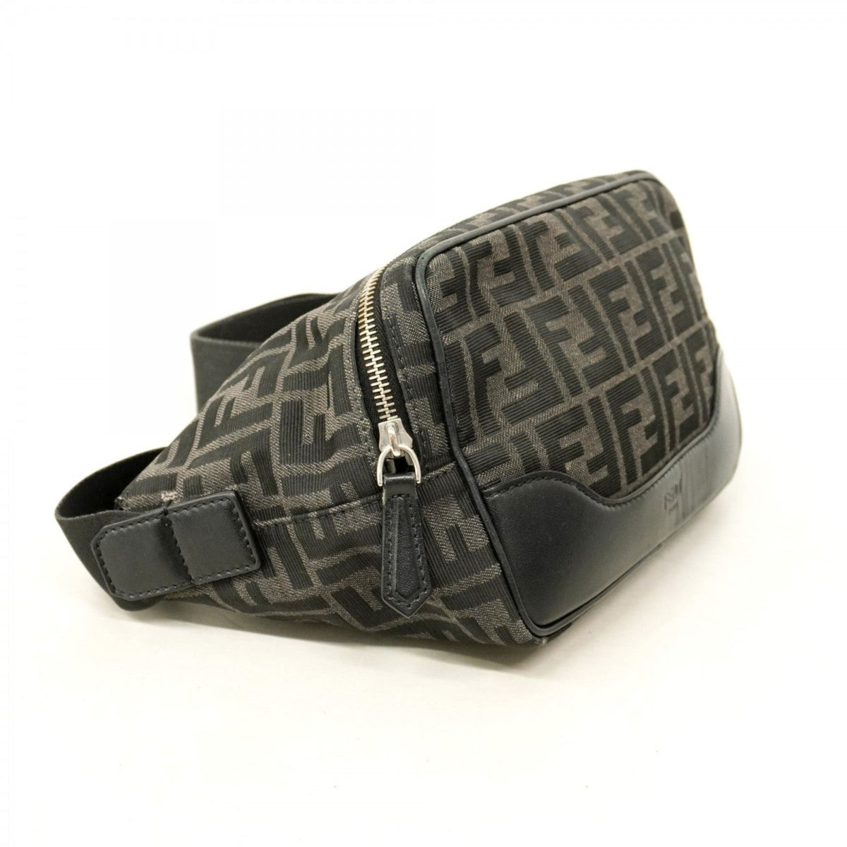 Logo Camera Case Bag Zucca Coated Canvas Medium