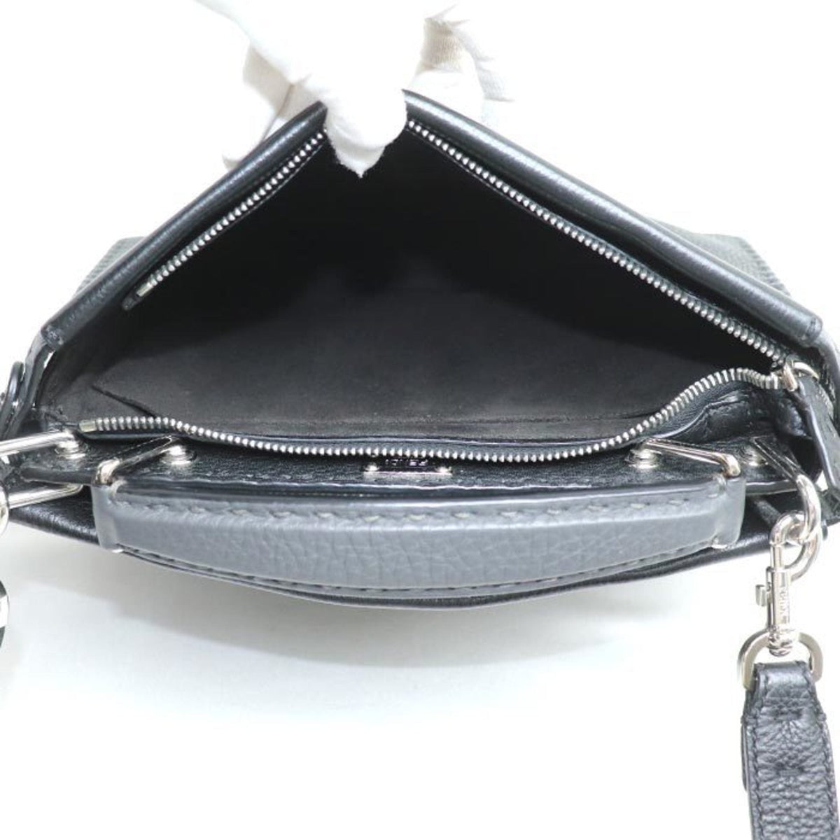 Peekaboo ISeeU Bag Printed Leather Mini
